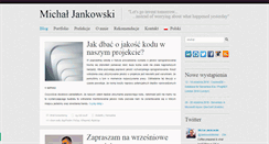Desktop Screenshot of jankowskimichal.pl